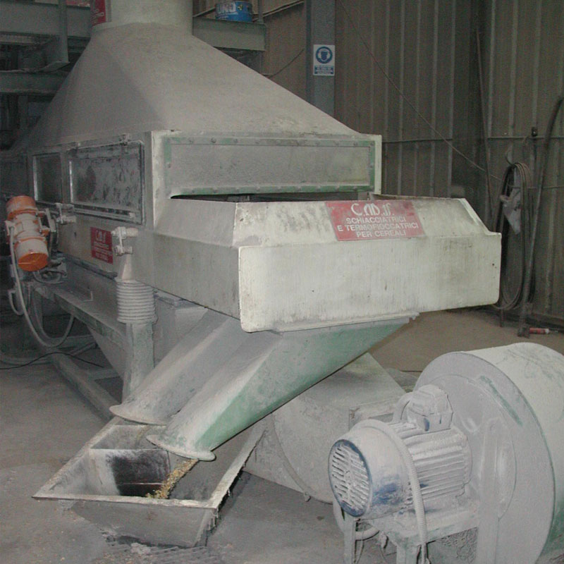 Vista aérea de planta de alimentación animal en España